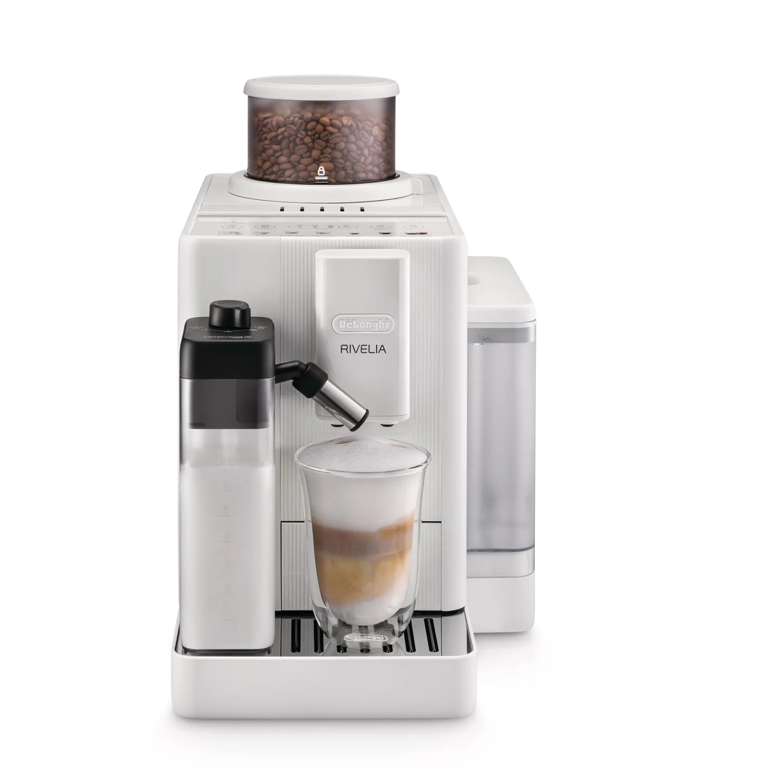 Кофемашина DeLonghi Rivelia Start EXAM420.55.WXL, арктический белый